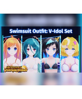Neptunia Virtual Stars - Swimsuit Outfit: V-Idol Set DLC Steam Key GLOBAL